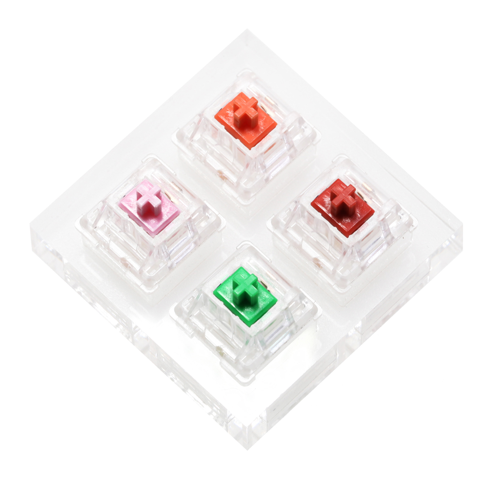 Gaming Keyboard Tester - Aluminium Of Acryl Schakelaar Tester 2X2
