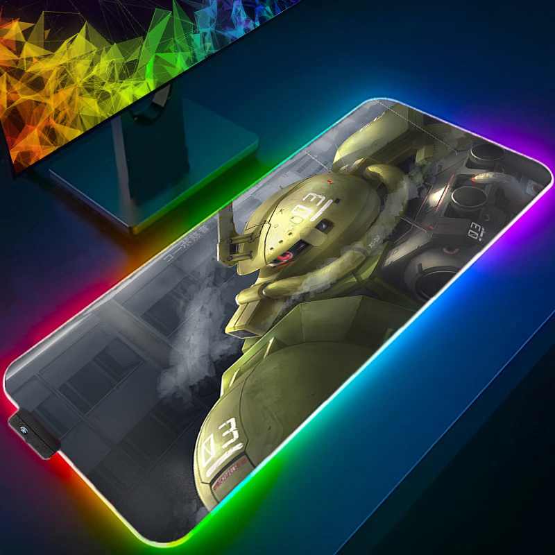 Gaming Keyboard And Mouse Mobile - RGB-muismat Gamers Decoracion Mobile Suit Gundam