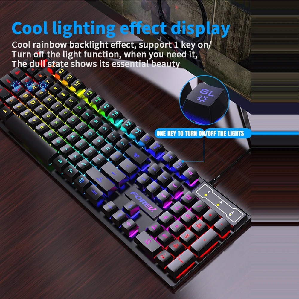 104 toetsen Bedraad toetsenbor - Gaming Keyboard Budget recensie en prijs