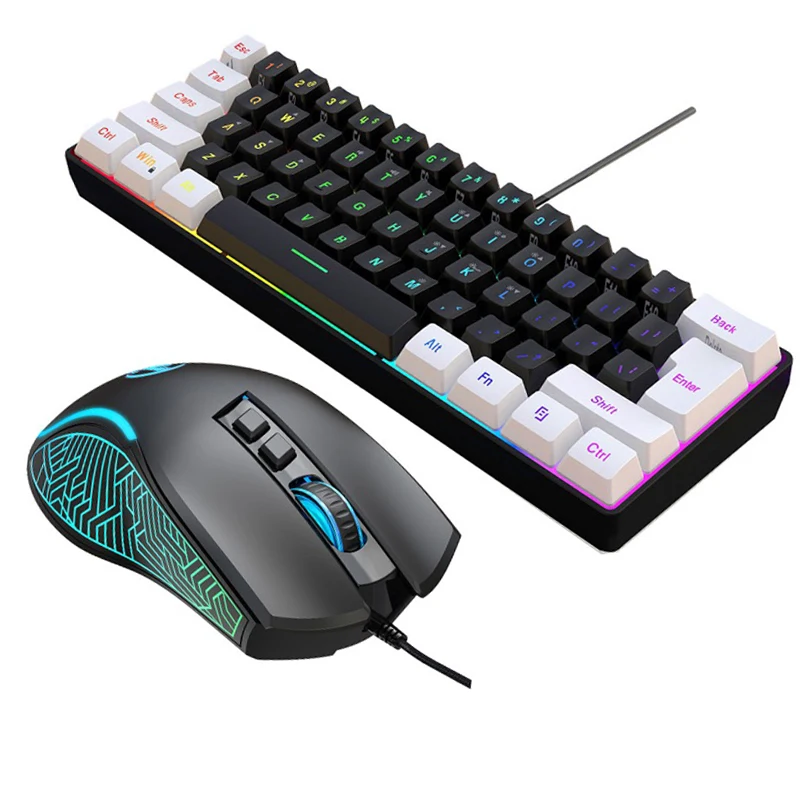 Toetsenbord en muis 60% comput - Gaming Keyboard And Mouse Mobile recensie en prijs