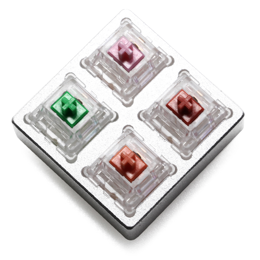 Aluminium Of Acryl Schakelaar  - Gaming Keyboard Tester recensie en prijs
