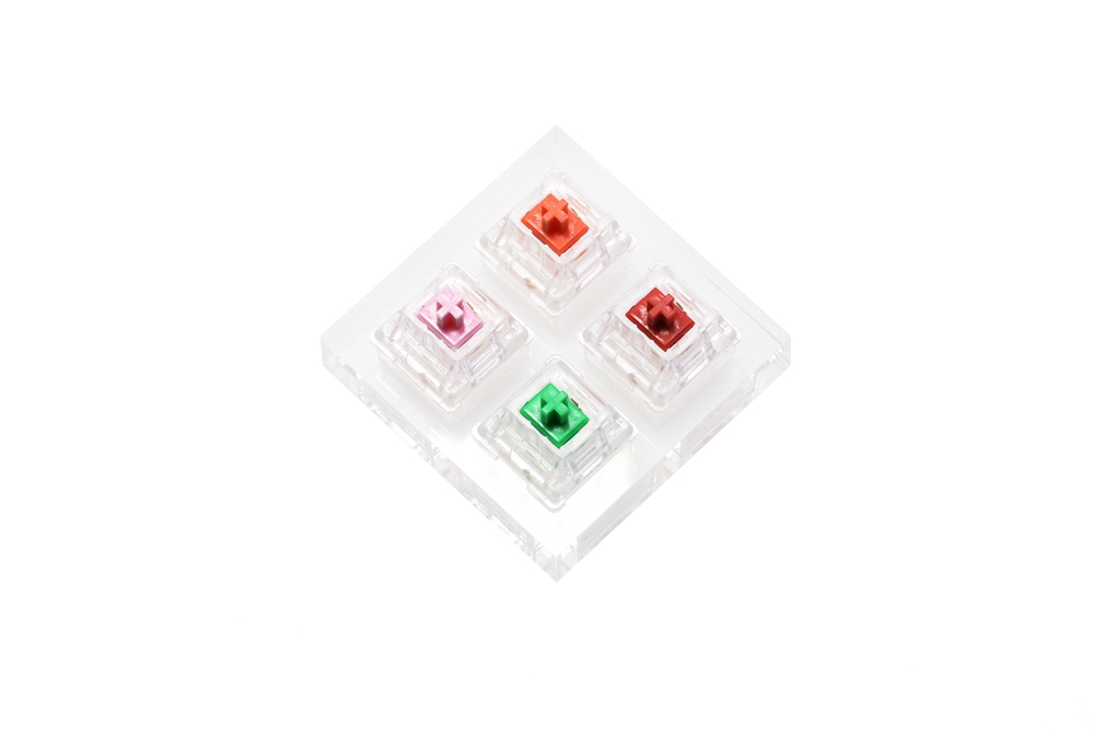 Aluminium Of Acryl Schakelaar  - Gaming Keyboard Tester recensie en prijs