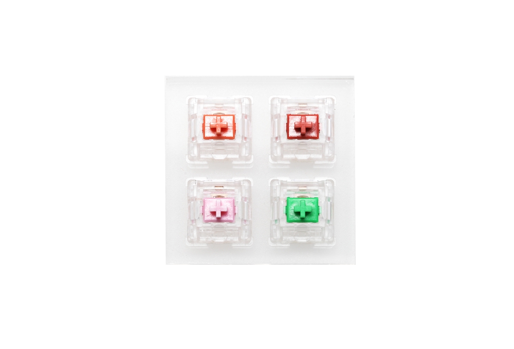 Aluminium Of Acryl Schakelaar  - Gaming Keyboard Tester recensie en prijs