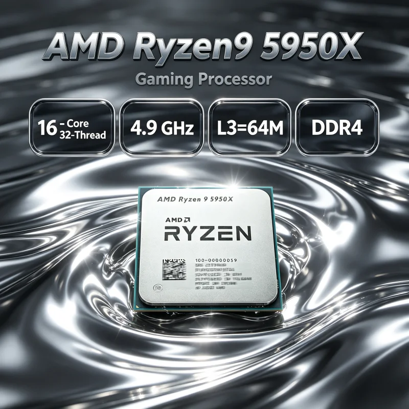 AMD Ryzen 9 5950X DDR4 3.4 GHz - Amd Cpu Ryzen 9 recensie en prijs