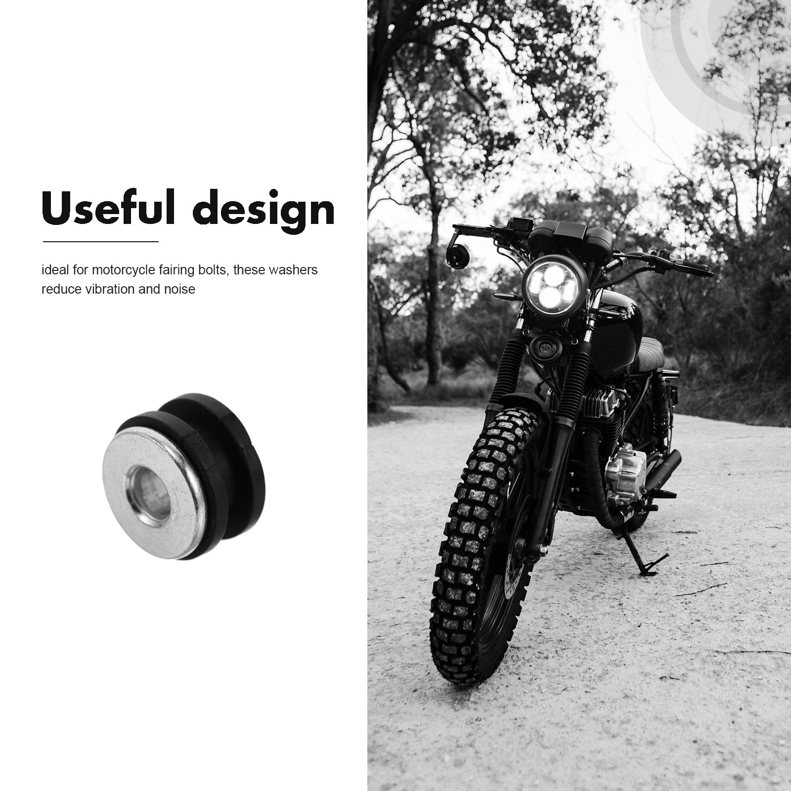 10-delige set motorfiets rubbe - Gasket Mount Kit recensie en prijs