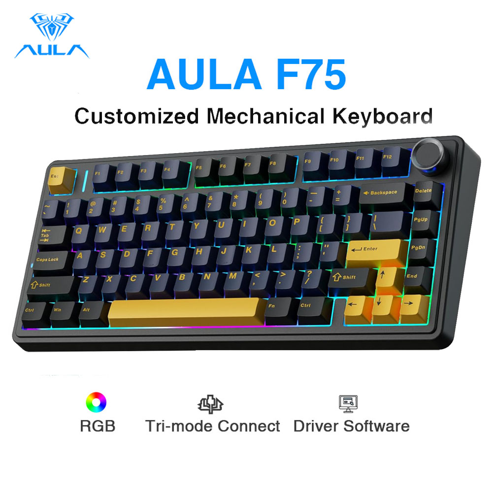 Aula F75 mechanisch toetsenbor - Gaming Keyboard Number Pad recensie en prijs