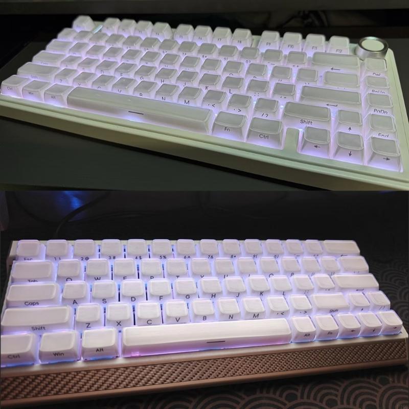 Crystal Jelly zijbedrukt toets - Gaming Keyboard Types recensie en prijs