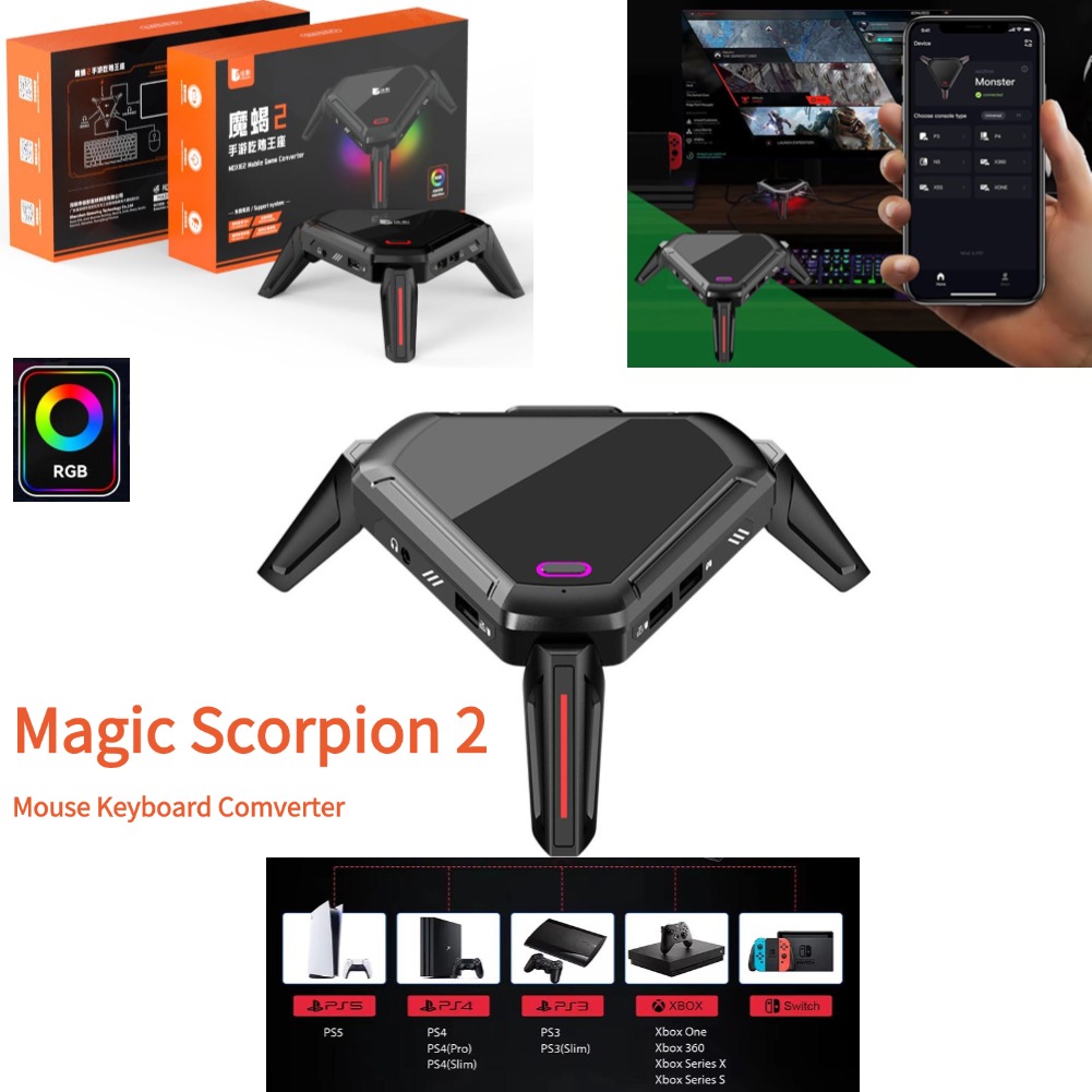 Magic Scorpion 2 Muis Toetsenb - Gaming Keyboard And Mouse Mobile recensie en prijs