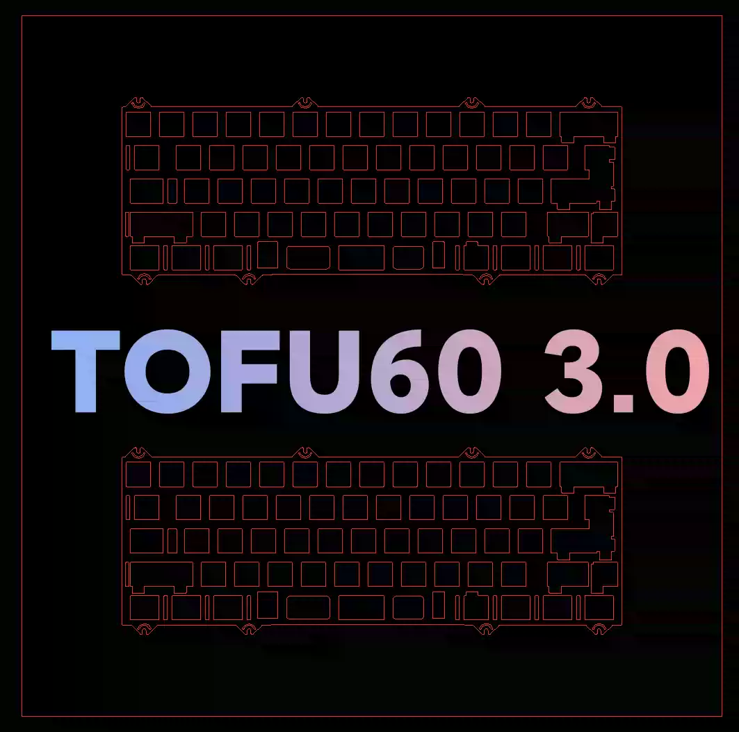 KBDFANS TOFU60 3.0-versie Toet - Stabilizer Screw In recensie en prijs