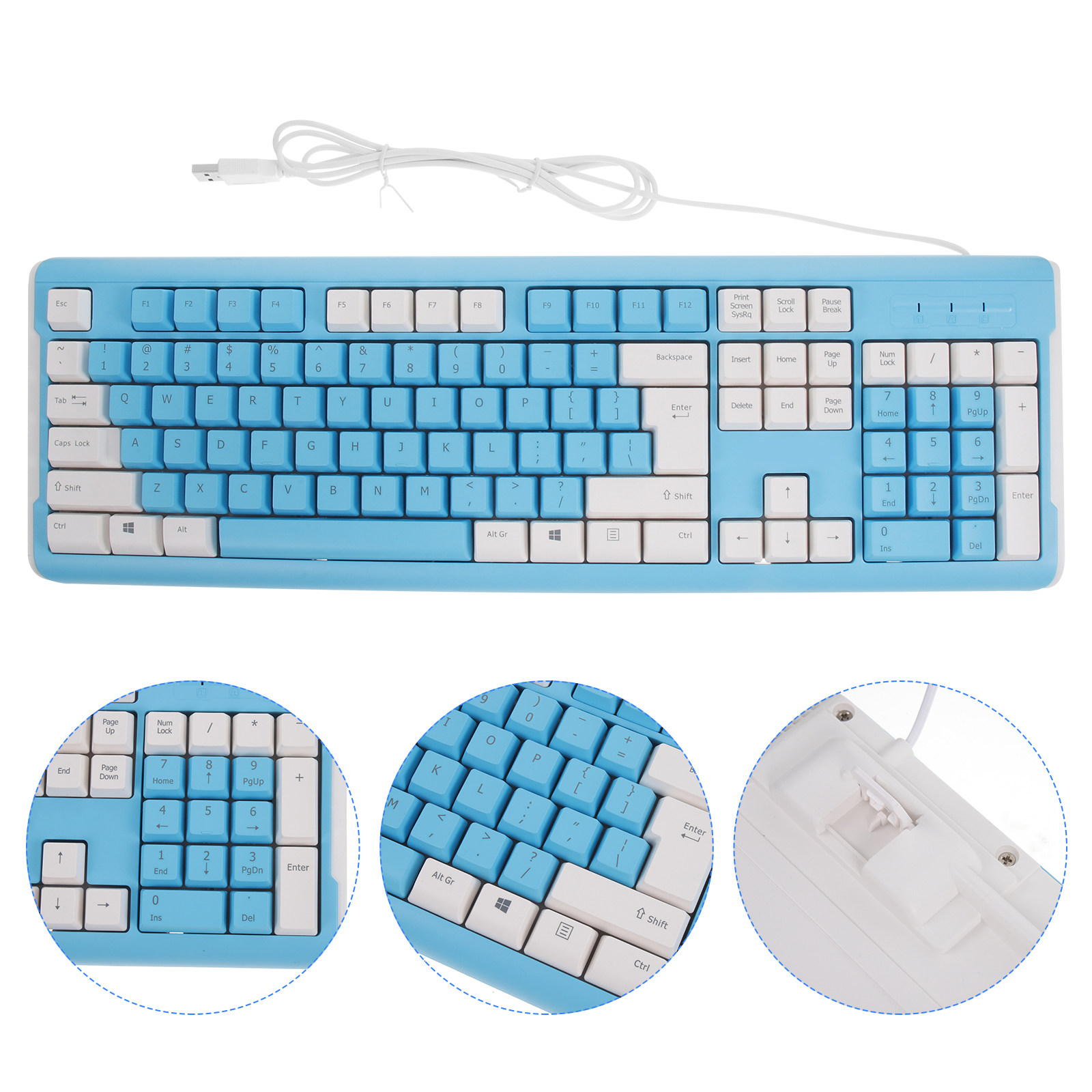 USB Bedraad Gaming Toetsenbord - Gaming Keyboard Number Pad recensie en prijs